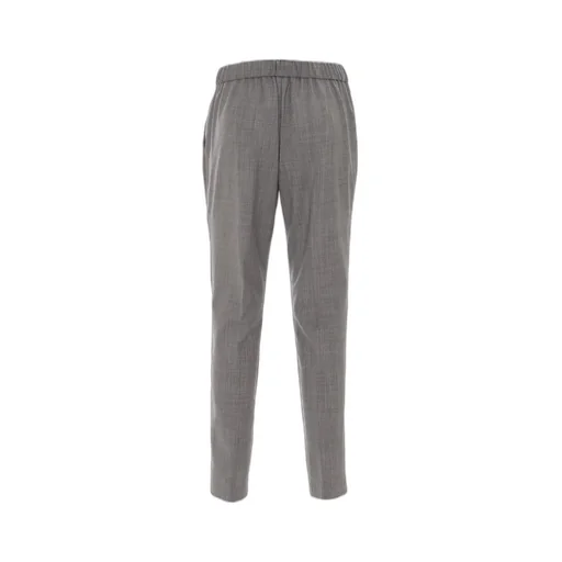 Straight Leg Pleated Jogging Trousers