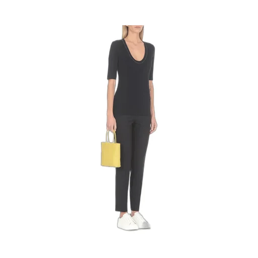 U-Neck Embellished T-Shirt