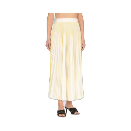 Pleated Midi Skirt
