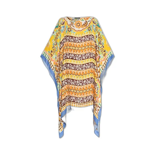 Paisley Printed Beach Dress