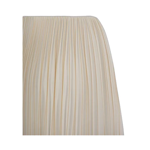 Zip Fastened Pleated Jersey Skirt