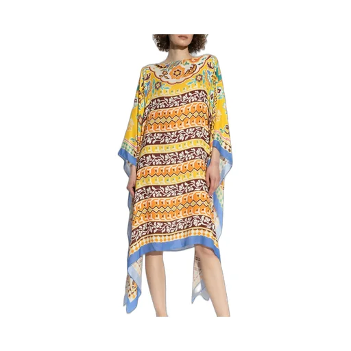 Paisley Printed Beach Dress