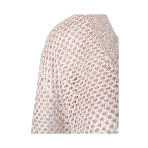Long-Sleeved V-Neck Knitted Cardigan