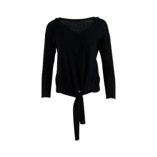 V-Neck Knitted Jumper