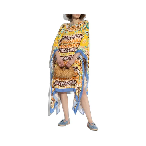 Paisley Printed Beach Dress