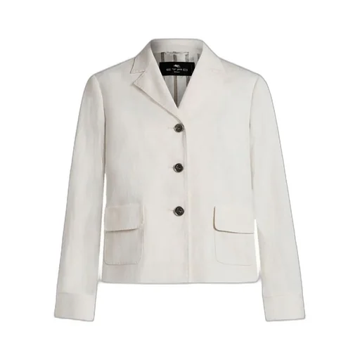 Single-Breasted Long-Sleeved Jacket