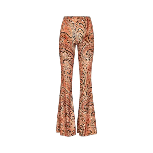 Flared Leg Trousers