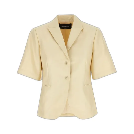 Short Sleeved Cropped Blazer