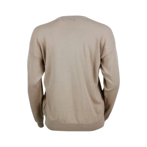 V-Neck Knitted Jumper