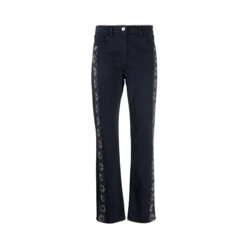 Floral Detailed Jeans