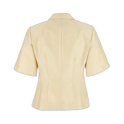 Short Sleeved Cropped Blazer