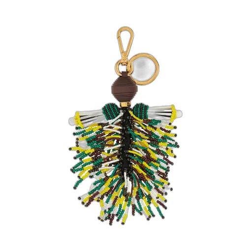 Bead Embellished Keychain