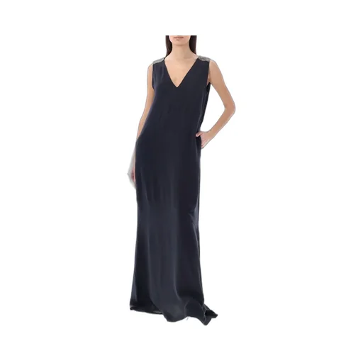 V-Neck Sleeveless Dress