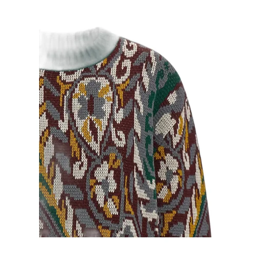 Jacquard Drop Shoulder Jumper