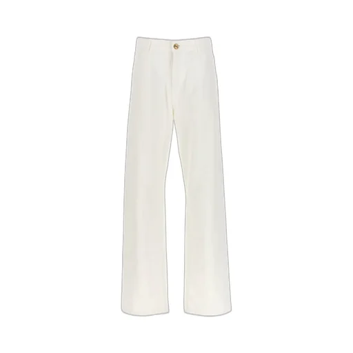 Pegaso-Embroidered Low-Waisted Jeans