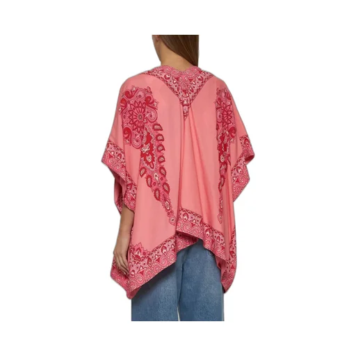 Kesa Tonal Placed Printed Robe