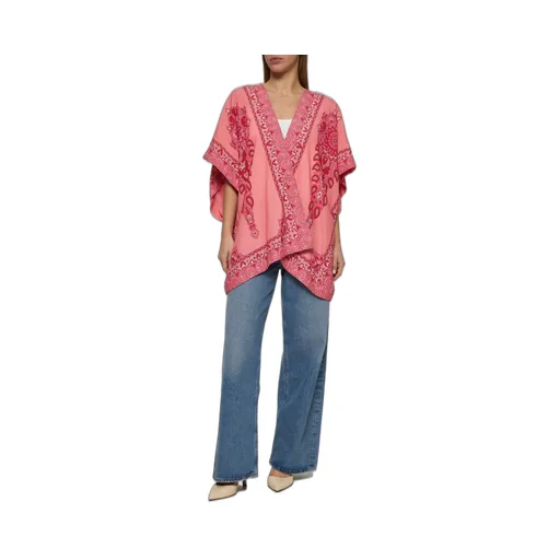 Kesa Tonal Placed Printed Robe