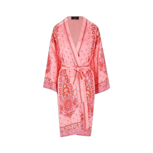 Belted Jacquard Kesa Robe