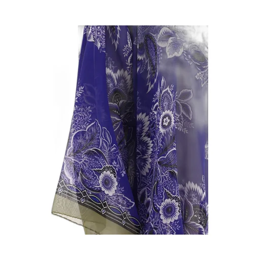 Floral-Printed Kimono