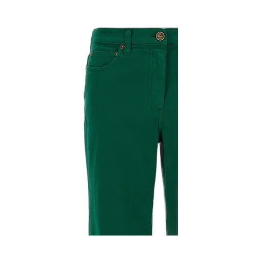 Logo Patch Straight-Leg Trousers
