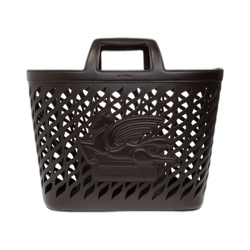 Pegaso Cut-Out Detailed Tote Bag