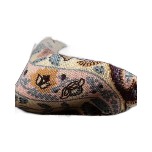 Paisley Print Frayed Edge Scarf