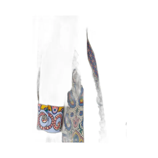 Paisley Printed A-Line Midi Shirt Dress