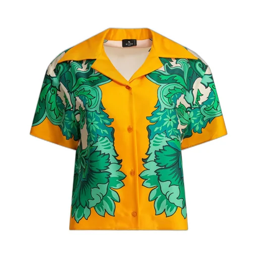 Graphic Printed Short-Sleeved Shirt