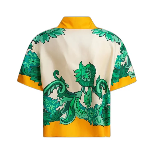Graphic Printed Short-Sleeved Shirt