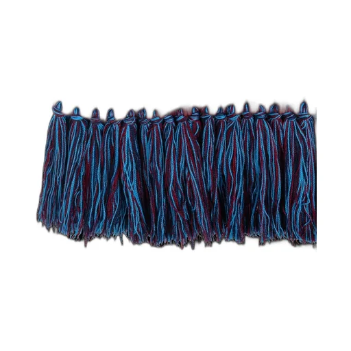 Patterned Fringed Scarf