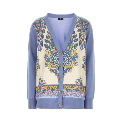 Paisley Printed Cardigan