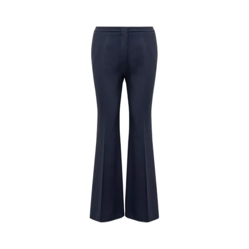 Pleat Flared Trousers