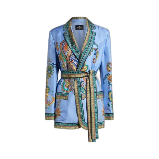 Twill Wraparound Jacket