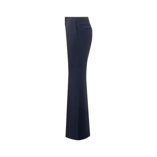 Pleat Flared Trousers