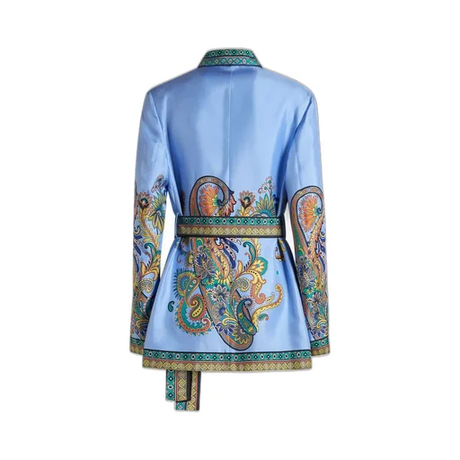 Twill Wraparound Jacket