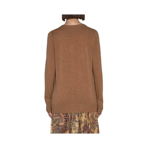 Paisley Printed Panelled V-Neck Cardigan