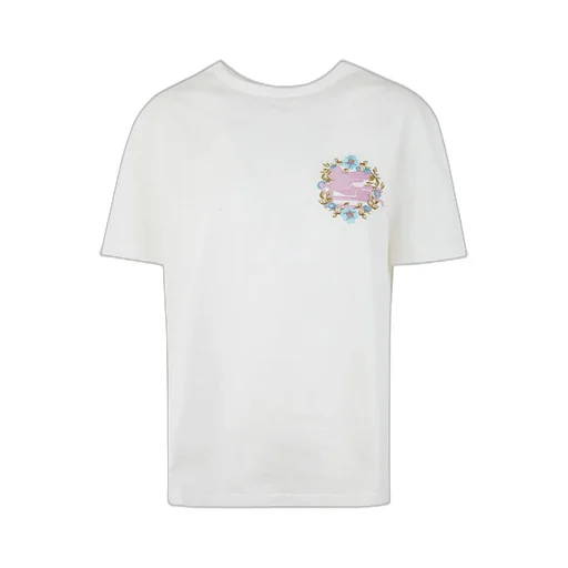 Pegaso Embroidered Crewneck T-Shirt