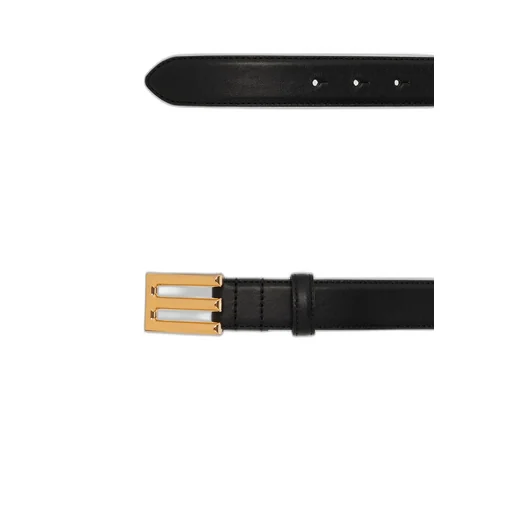 Logo Buckled Belt