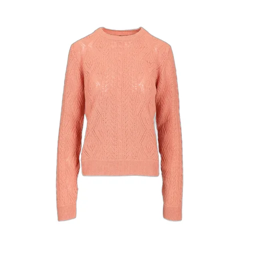Long-Sleeved Crewneck Knitted Jumper