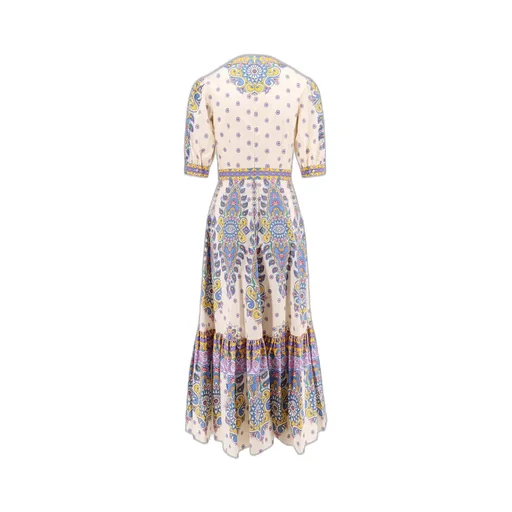 Paisley Printed Midi Dress