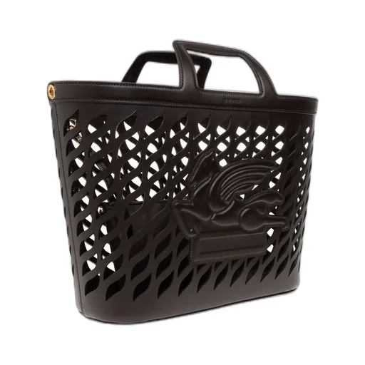 Pegaso Cut-Out Detailed Tote Bag