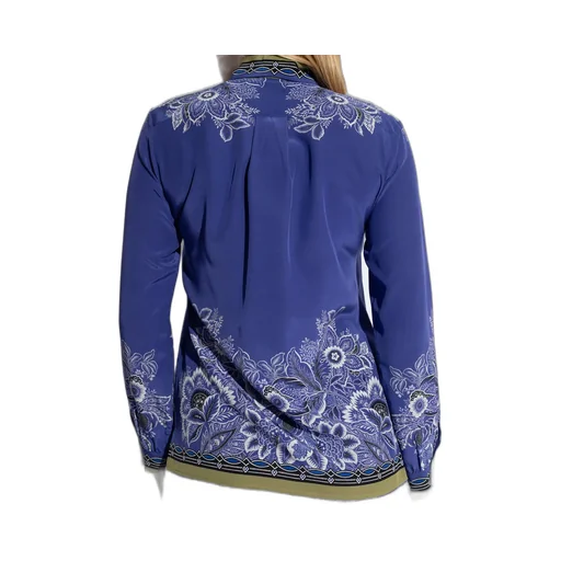 Bandana Print Long-Sleeved Shirt