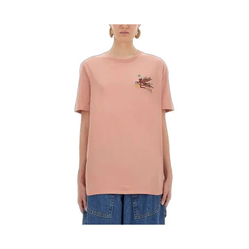 Pegaso Printed Crewneck T-Shirt