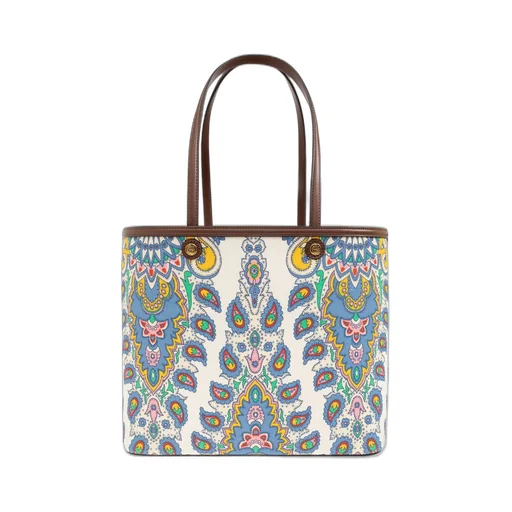 Essential Paisley Printed Medium Tote Bag