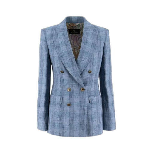 Double-Breasted Tailored Blazer