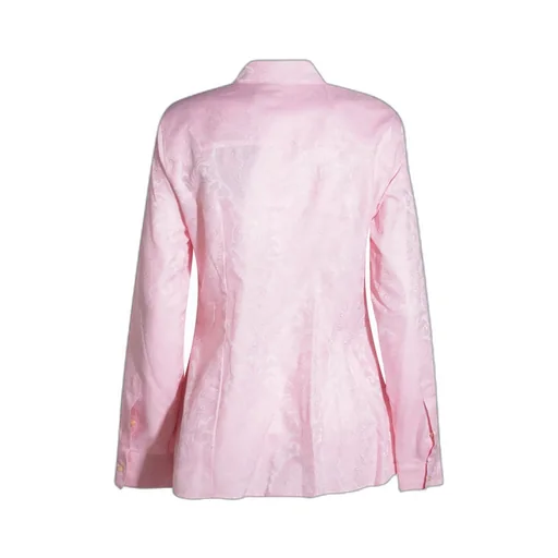 Paisley Jacquard Buttoned Shirt