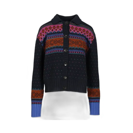 Button-Up Knitted Cardigan