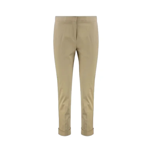 Cropped Mid-Rise Trousers