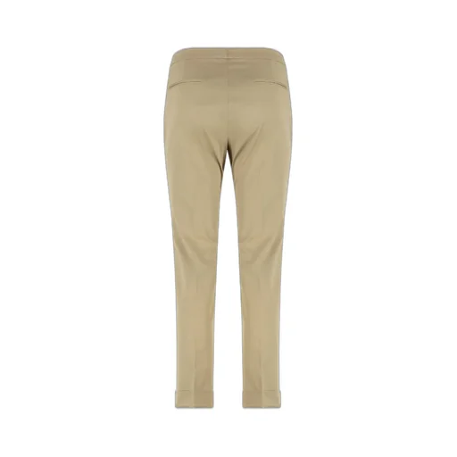 Cropped Mid-Rise Trousers