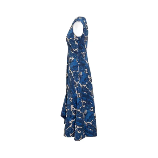 Maxi Floral Print Midi Dress